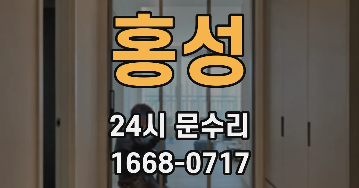 홍성 24시 문수리