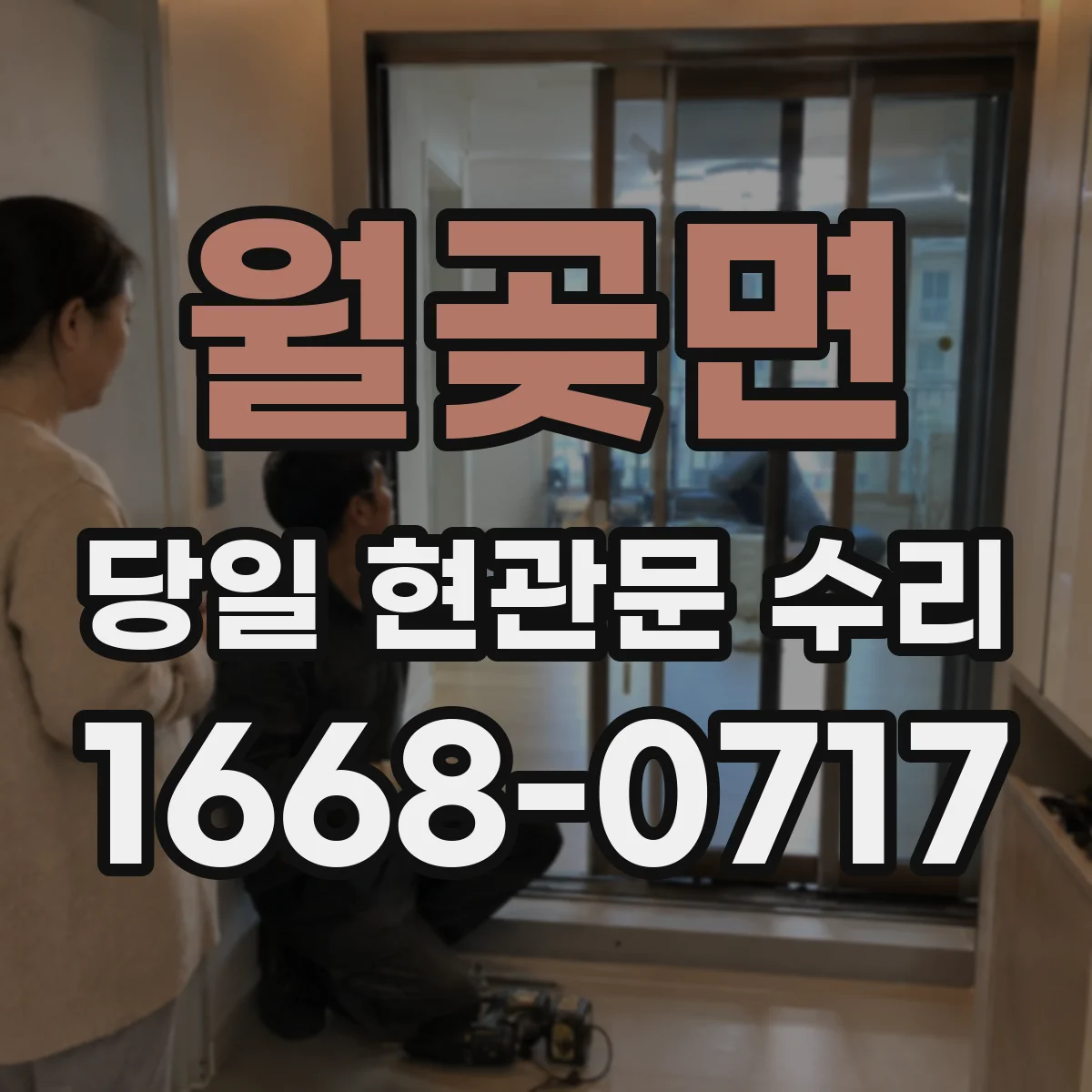 월곶면 당일 현관문 수리