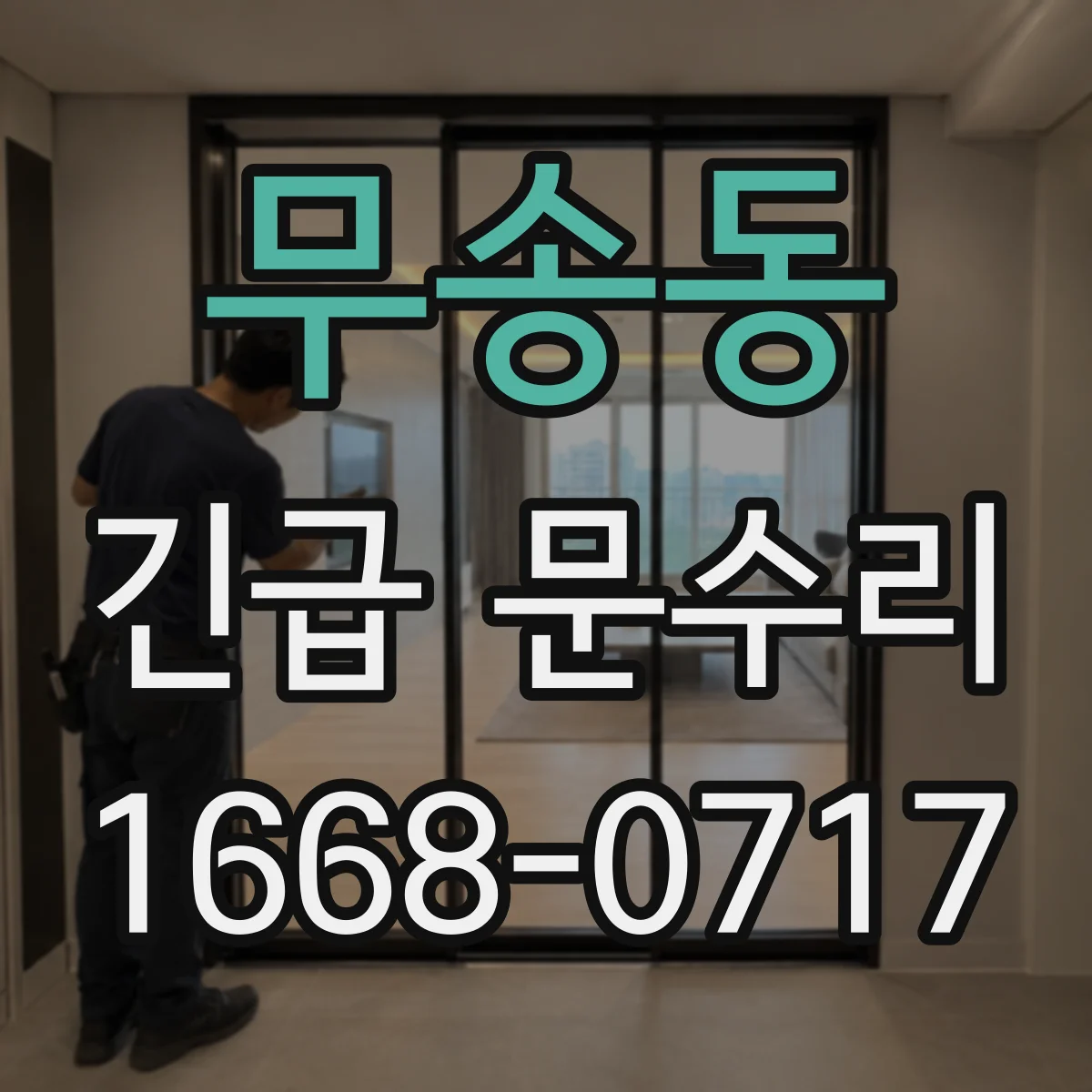 무송동 긴급 문수리