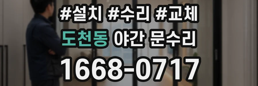 도천동 야간 문수리