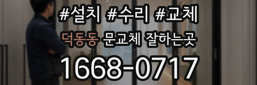 덕동동 문교체 잘하는곳