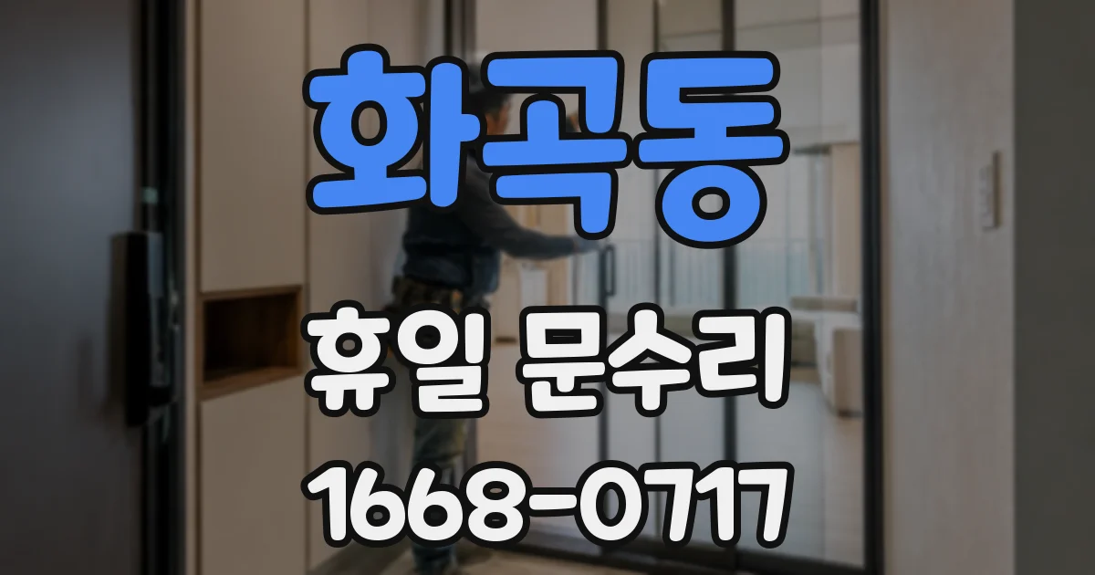 화곡동 휴일 문수리