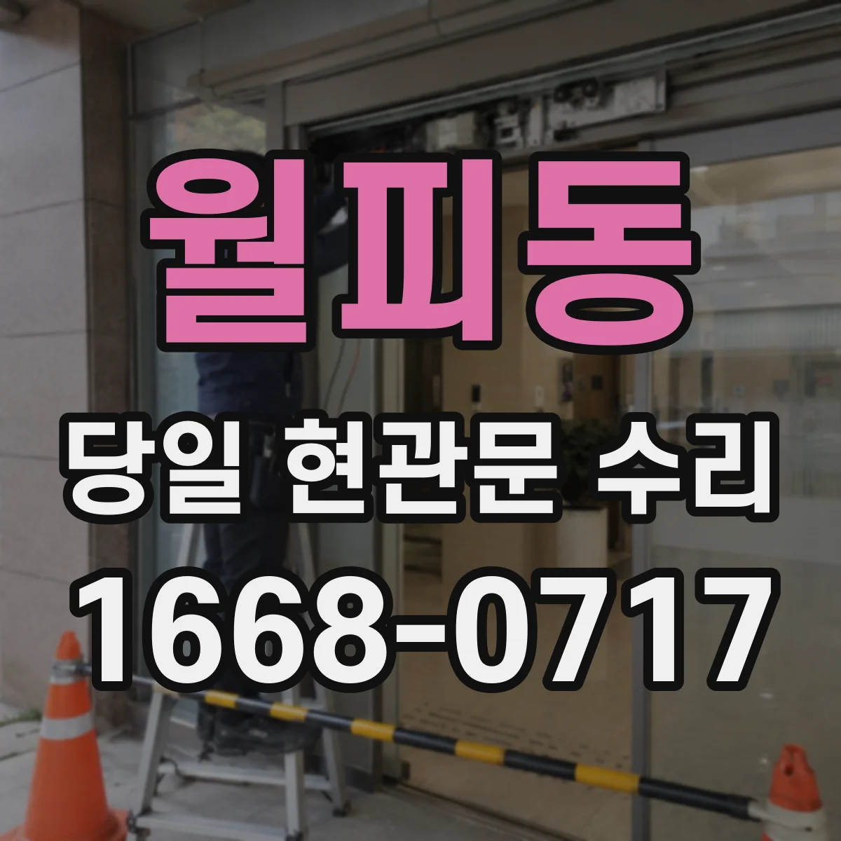 월피동 당일 현관문 수리