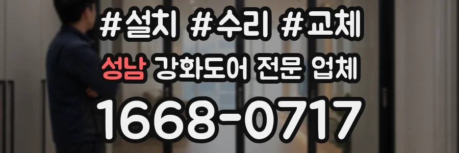 성남 강화도어 전문 업체