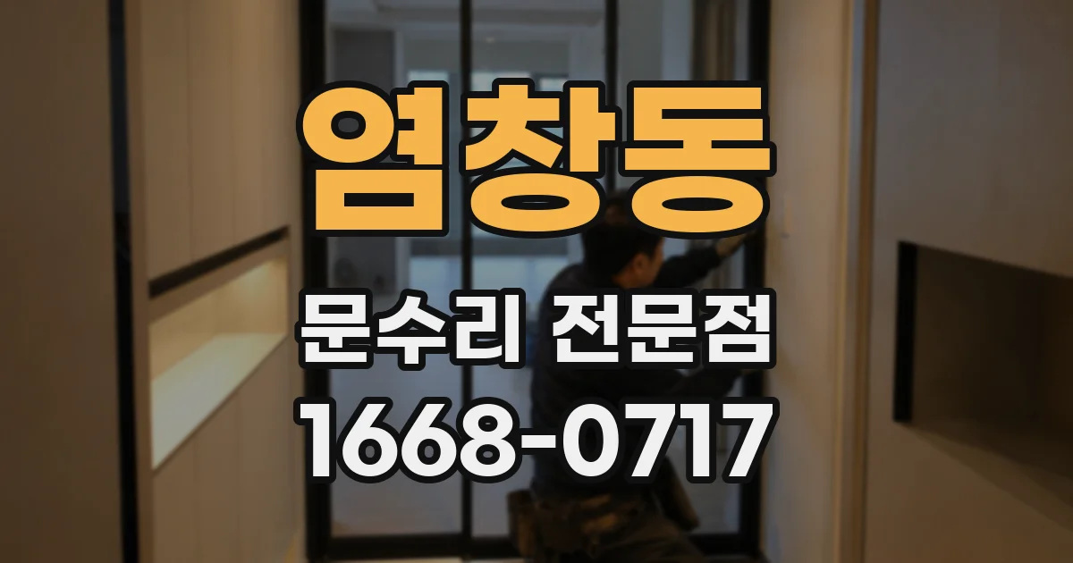 염창동 문수리 전문점