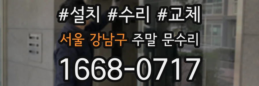 서울 강남구 주말 문수리