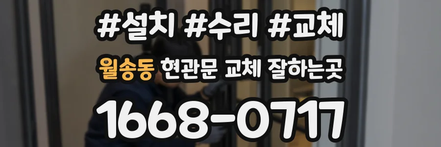 월송동 현관문 교체 잘하는곳