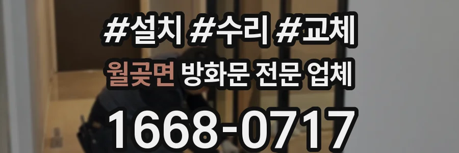 월곶면 방화문 전문 업체