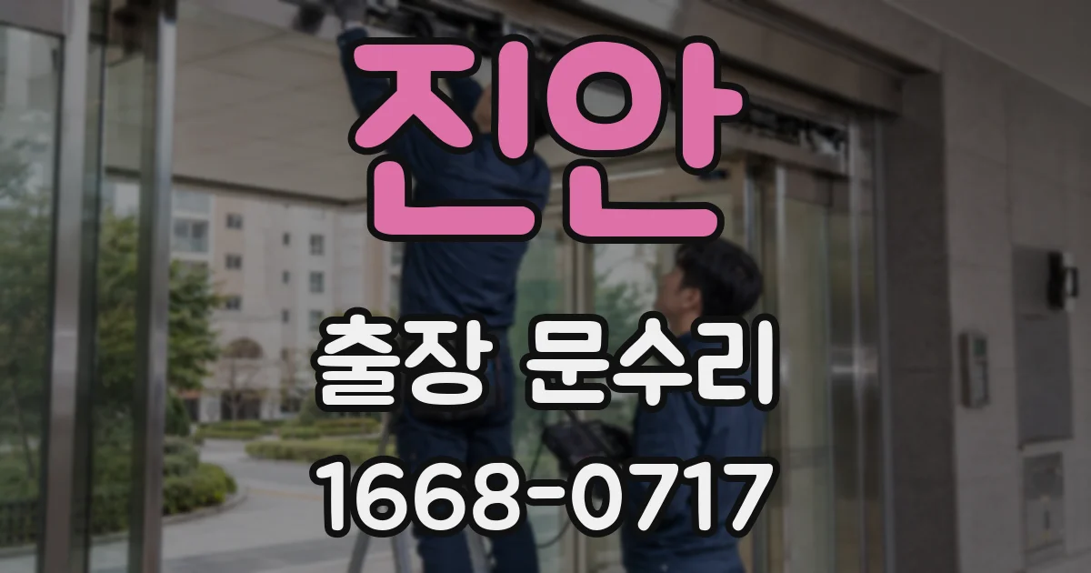 진안 출장 문수리