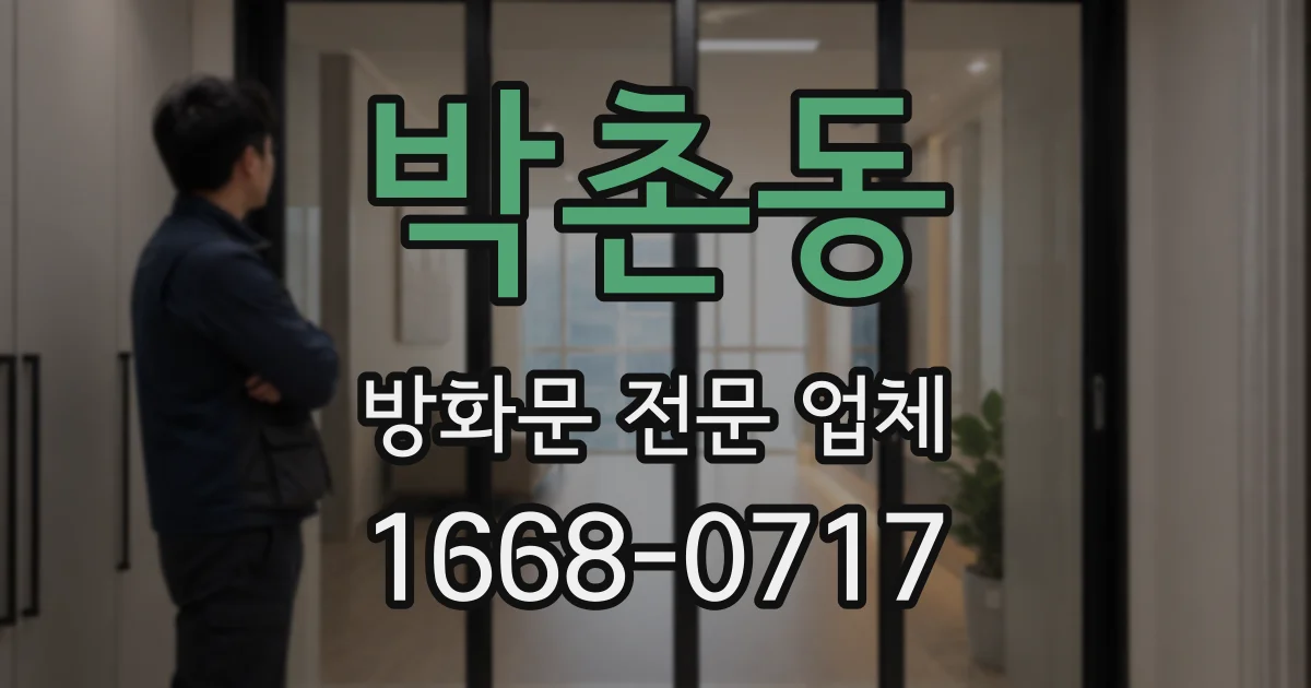 박촌동 방화문 전문 업체