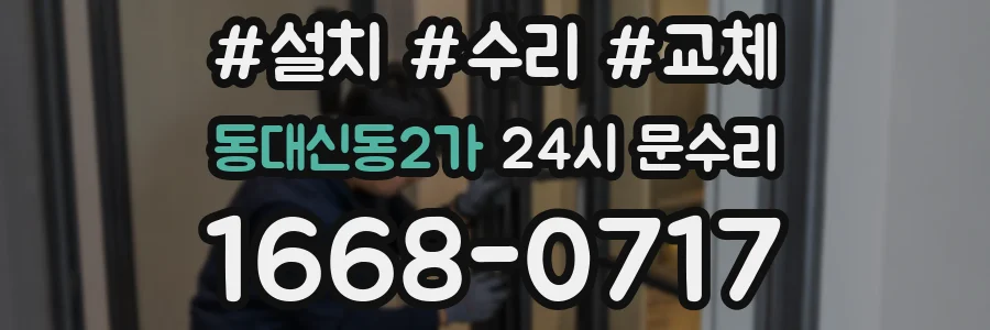 동대신동2가 24시 문수리