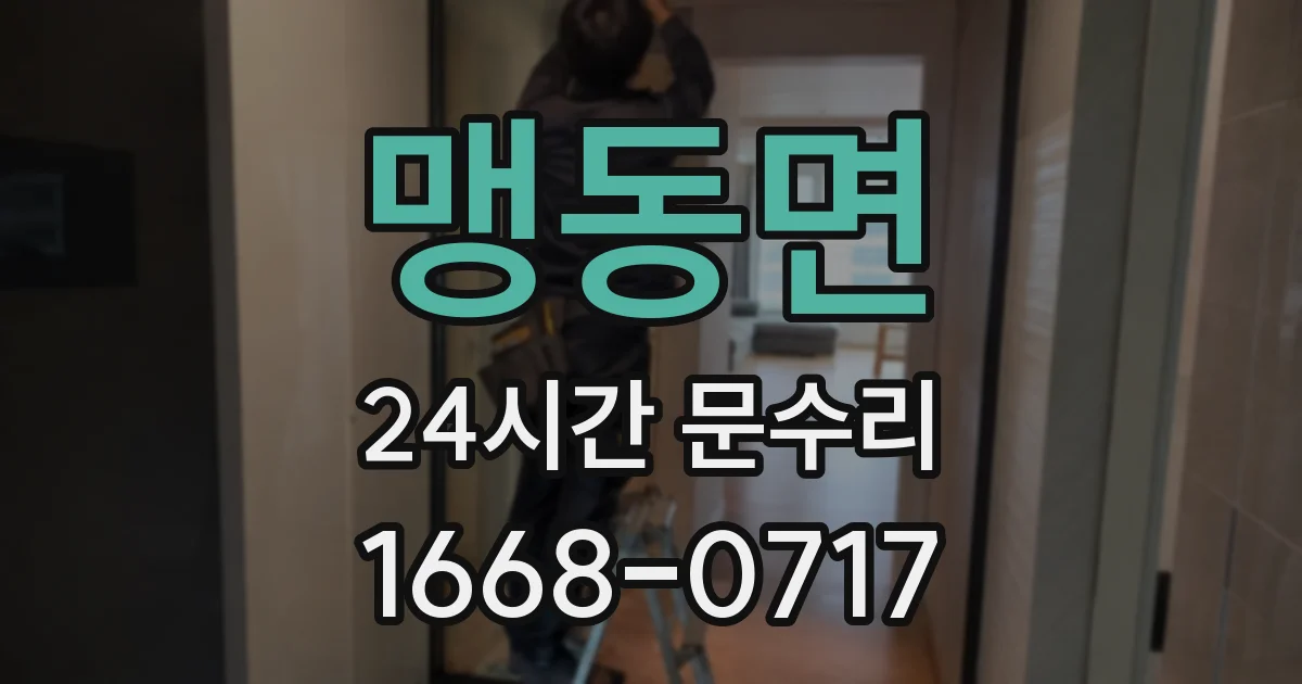 맹동면 24시간 문수리