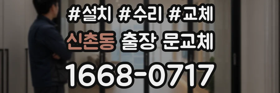 신촌동 출장 문교체
