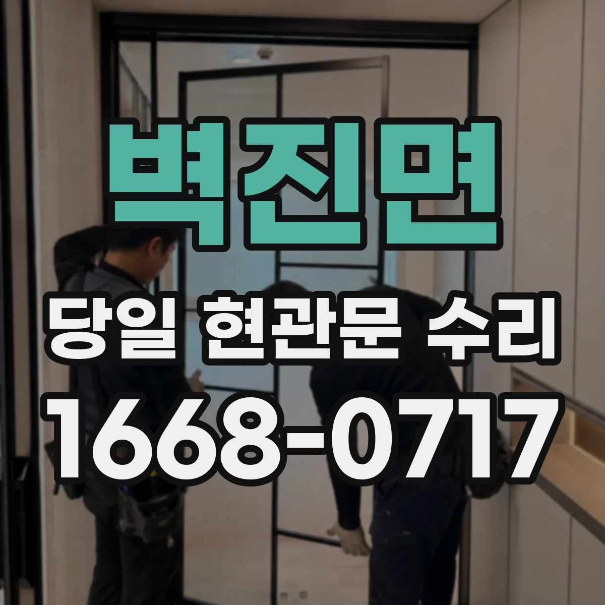 벽진면 당일 현관문 수리