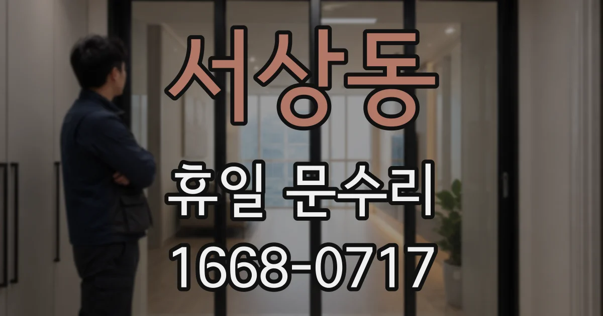 서상동 휴일 문수리