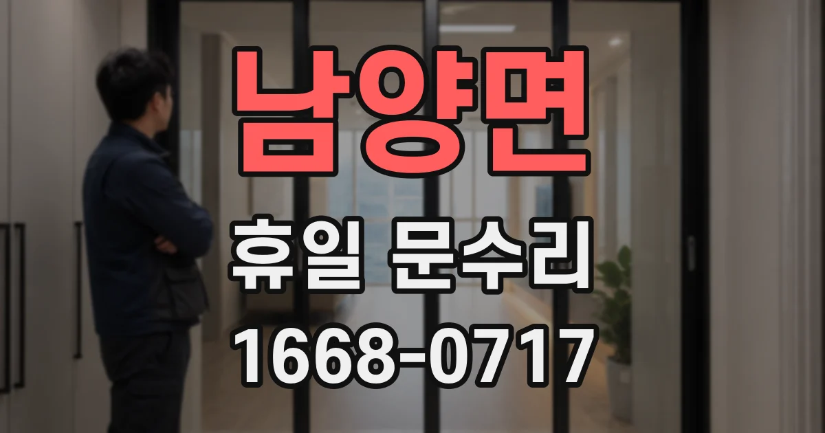 남양면 휴일 문수리