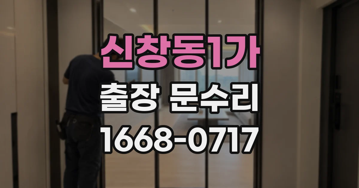 신창동1가 출장 문수리