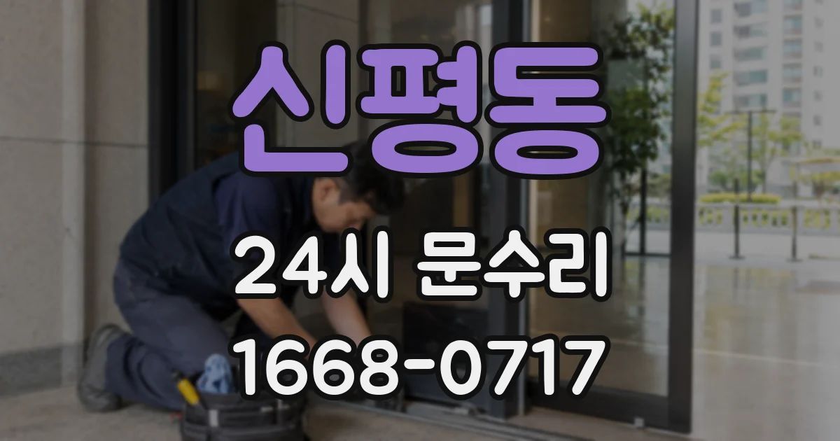 신평동 24시 문수리