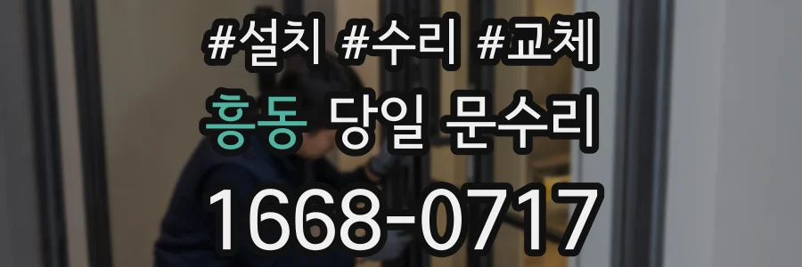 흥동 당일 문수리
