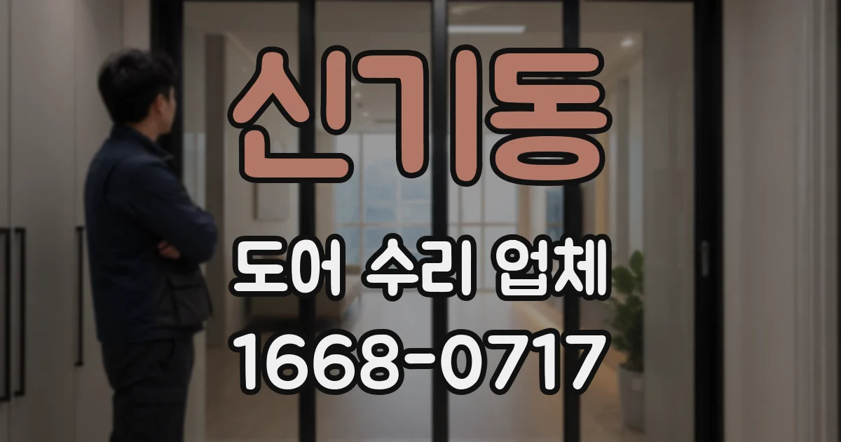 신기동 도어 수리 업체