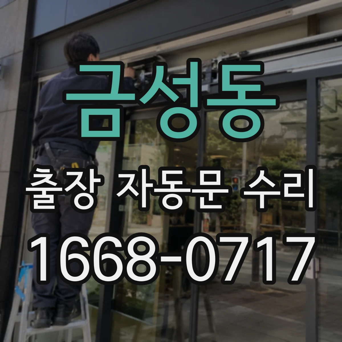 금성동 출장 자동문 수리