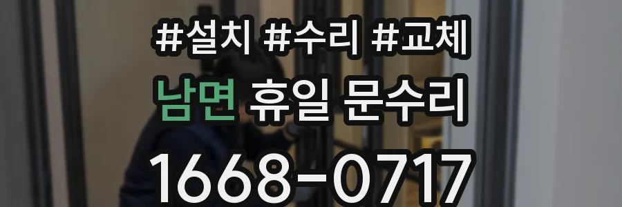 남면 휴일 문수리
