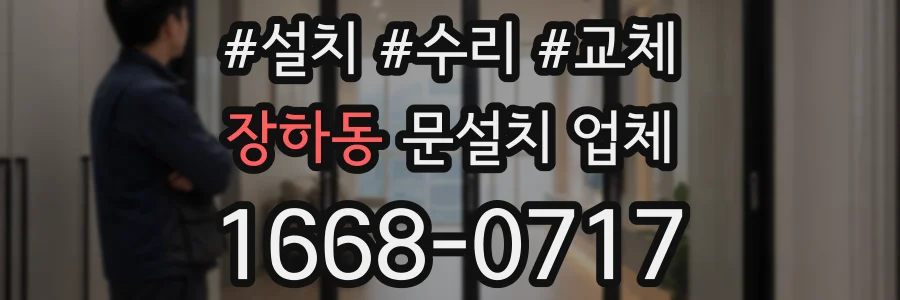 장하동 문설치 업체