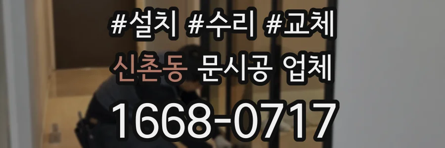 신촌동 문시공 업체