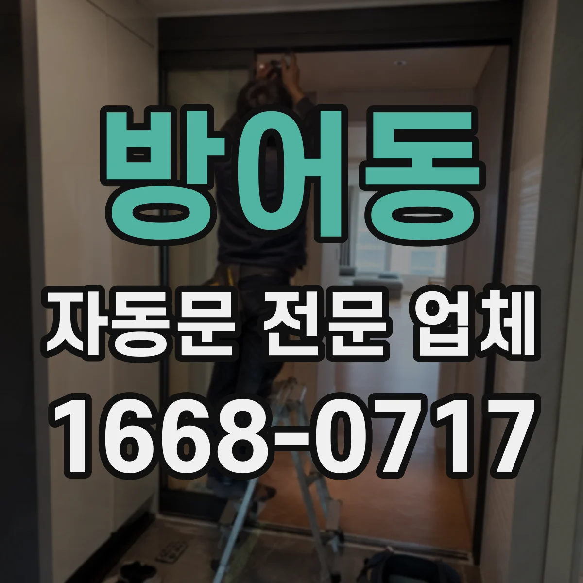 방어동 자동문 전문 업체