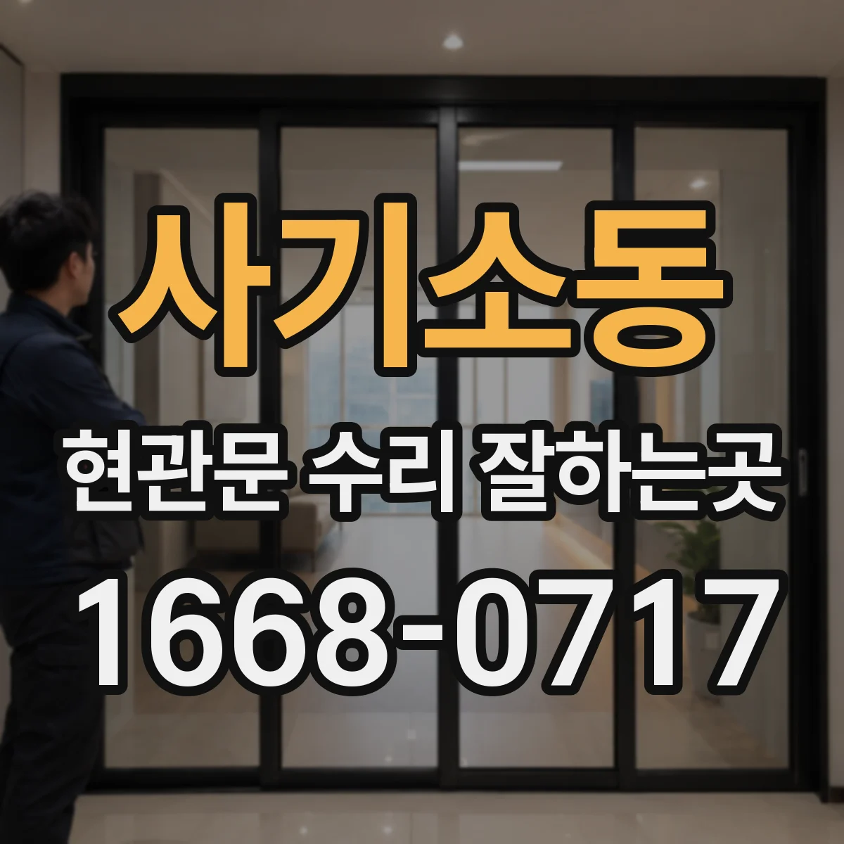 사기소동 현관문 수리 잘하는곳