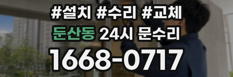 둔산동 24시 문수리