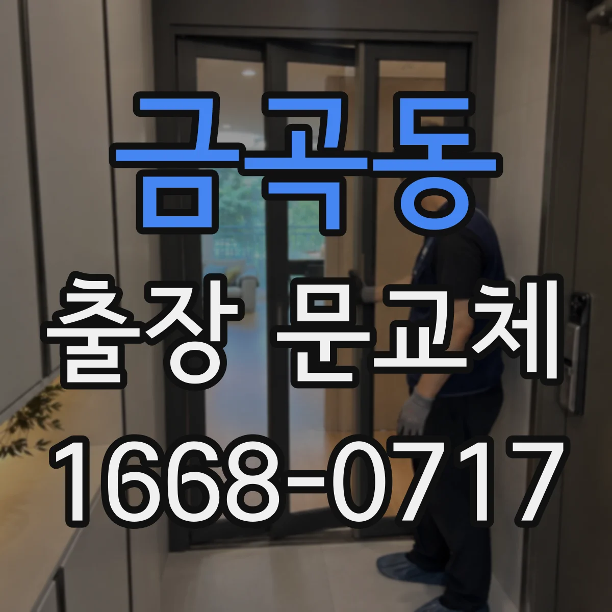 금곡동 출장 문교체