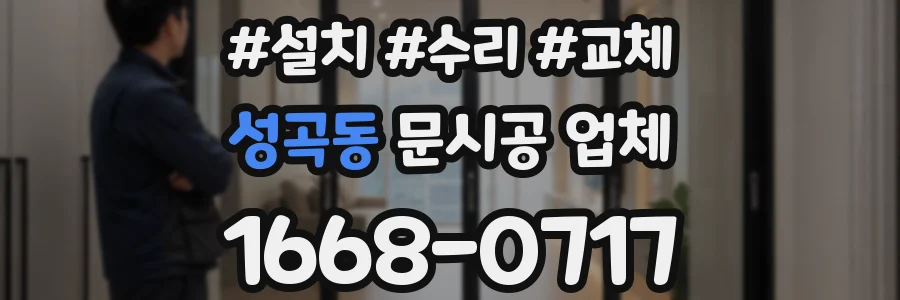 성곡동 문시공 업체