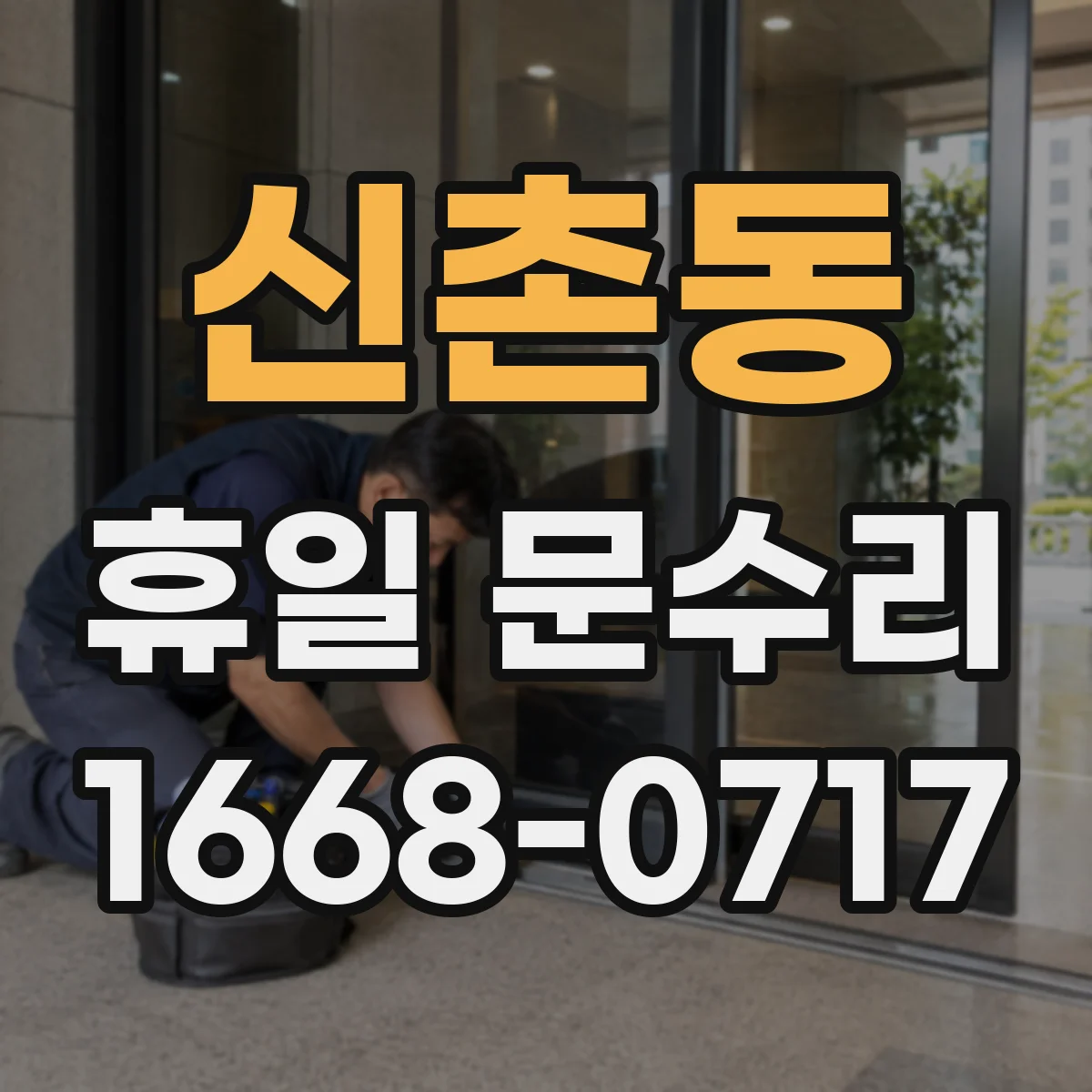 신촌동 휴일 문수리