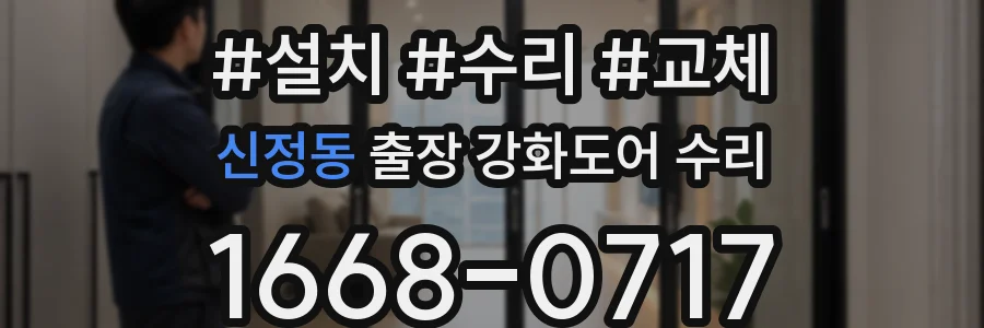 신정동 출장 강화도어 수리