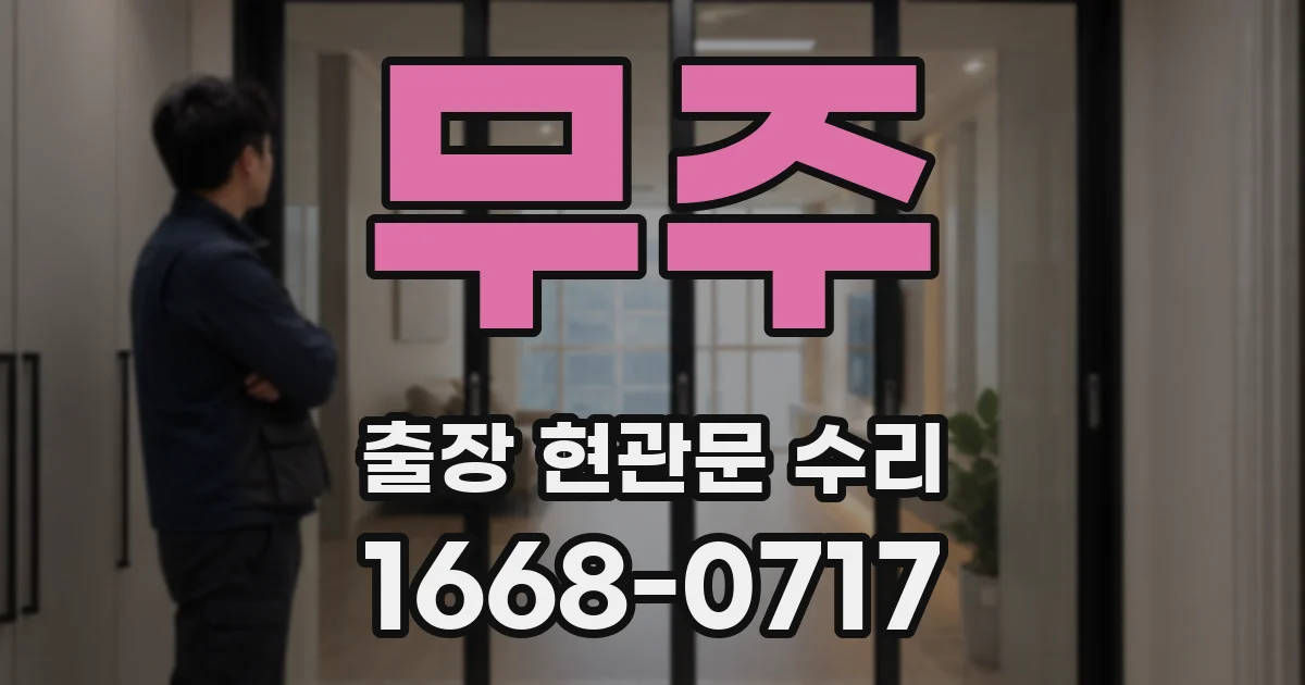 무주 출장 현관문 수리