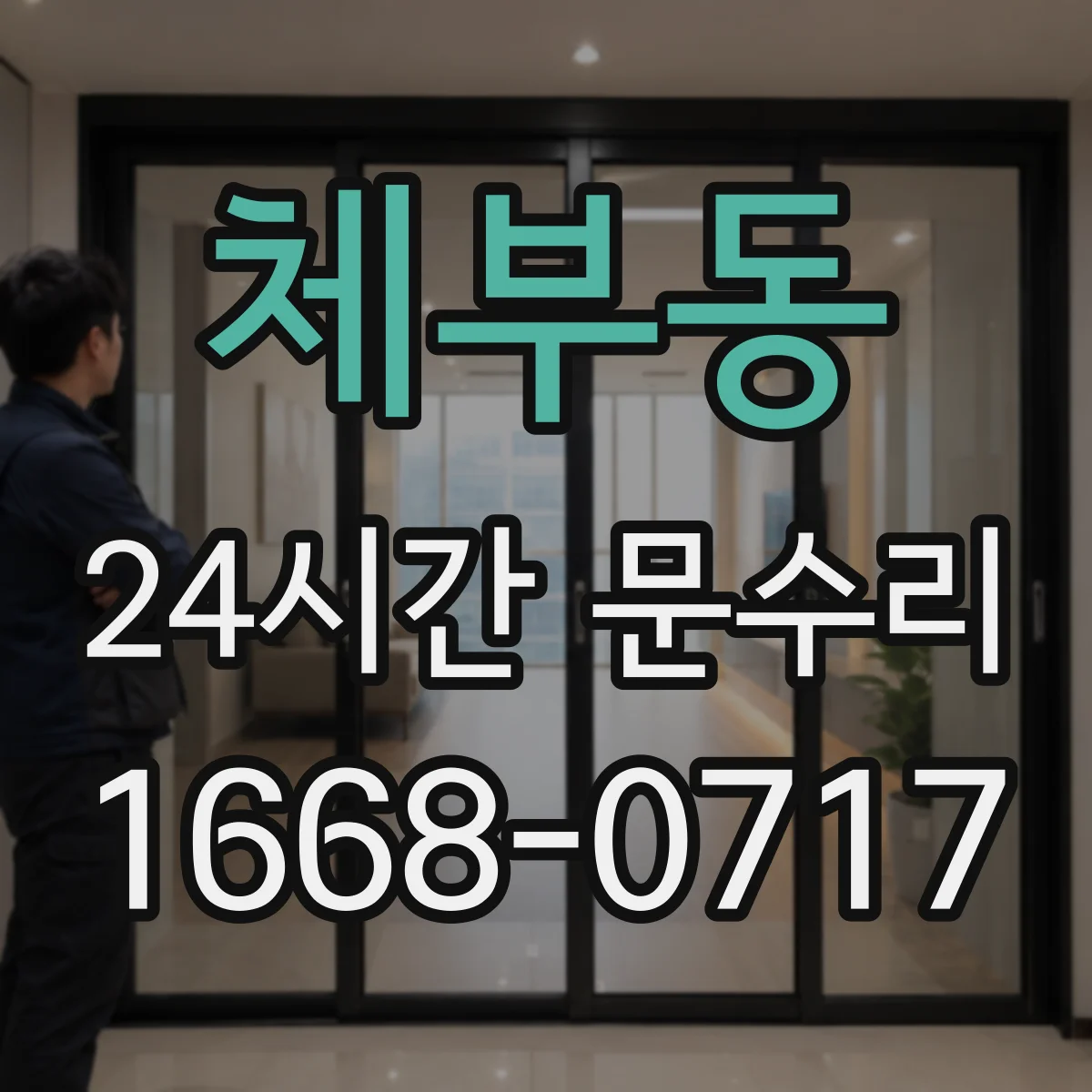 체부동 24시간 문수리
