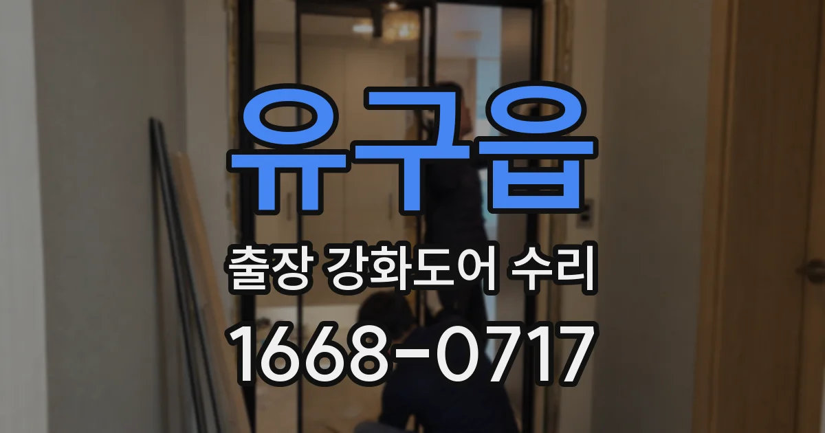 유구읍 출장 강화도어 수리