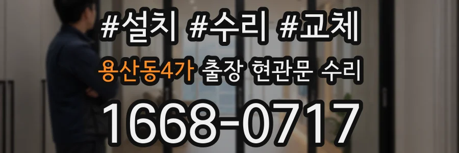 용산동4가 출장 현관문 수리