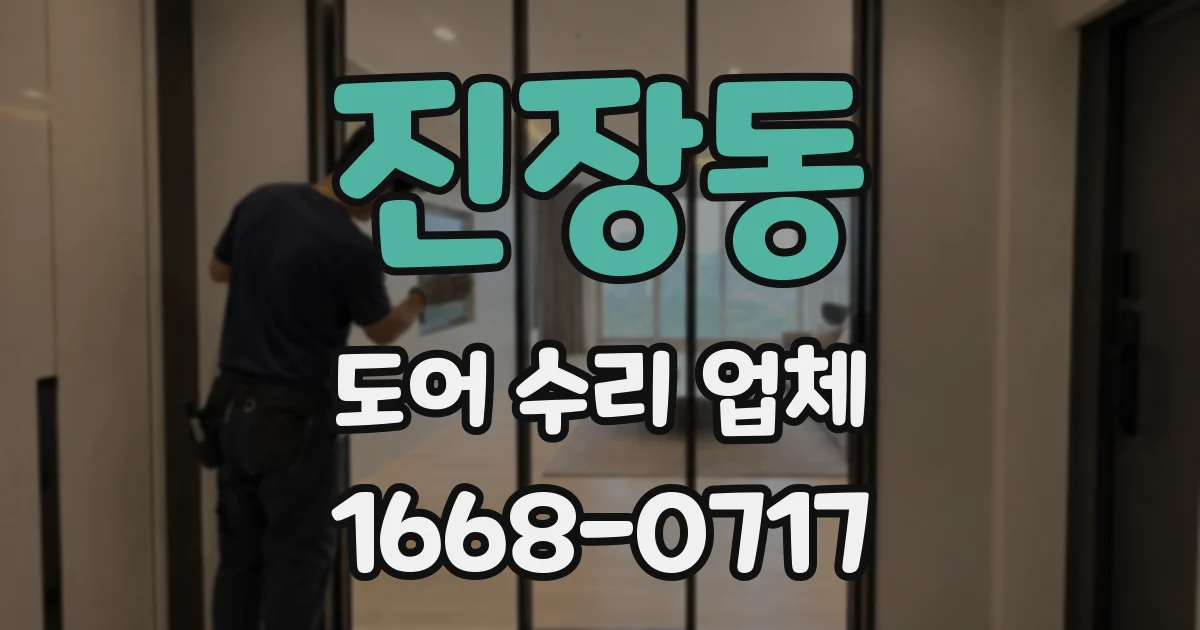 진장동 도어 수리 업체