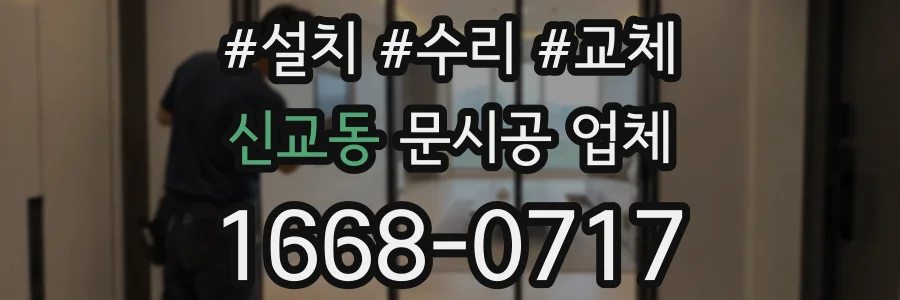 신교동 문시공 업체