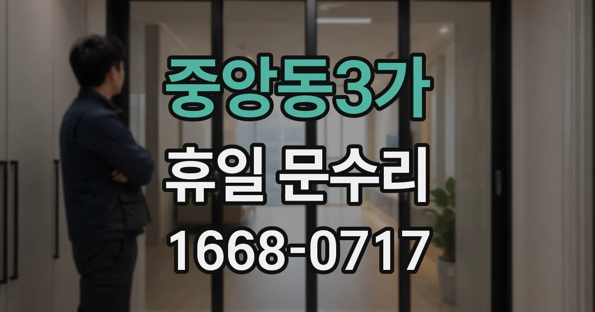 중앙동3가 휴일 문수리