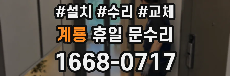 계룡 휴일 문수리