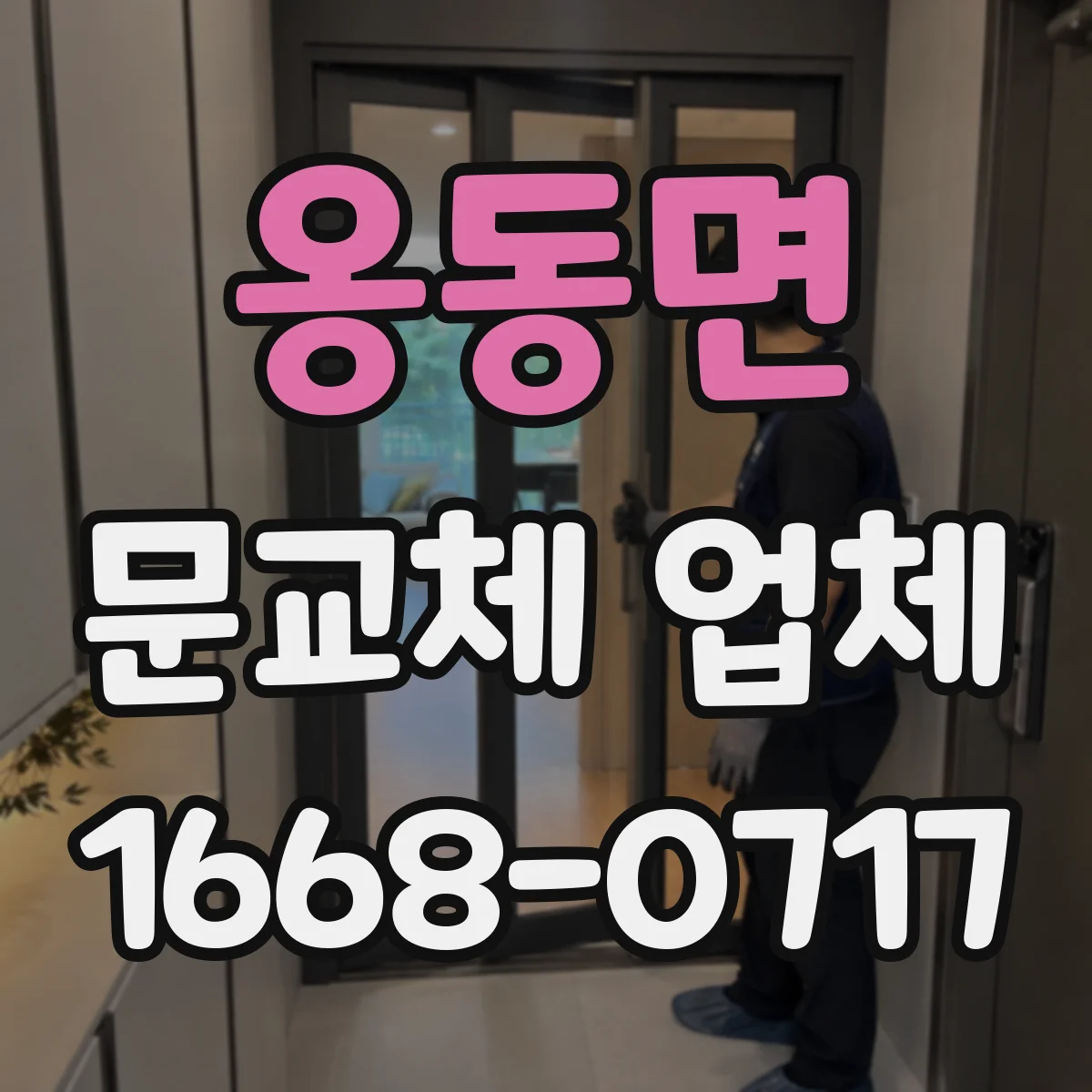 옹동면 문교체 업체