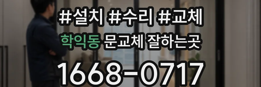 학익동 문교체 잘하는곳