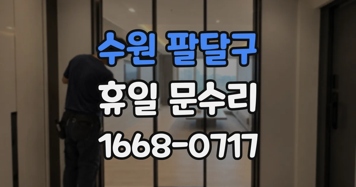 수원 팔달구 휴일 문수리