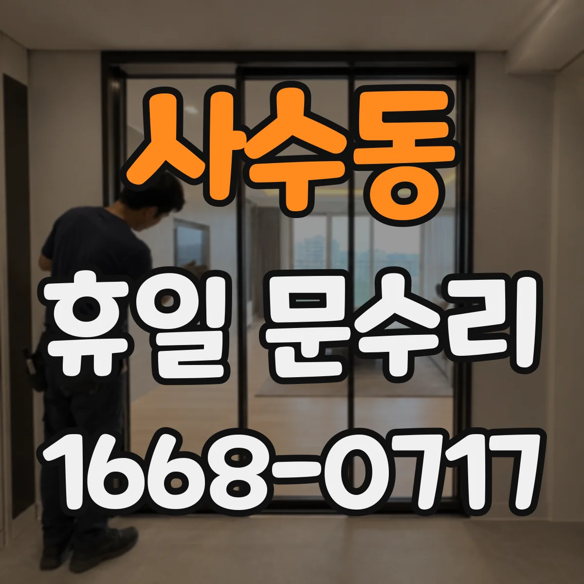 사수동 휴일 문수리