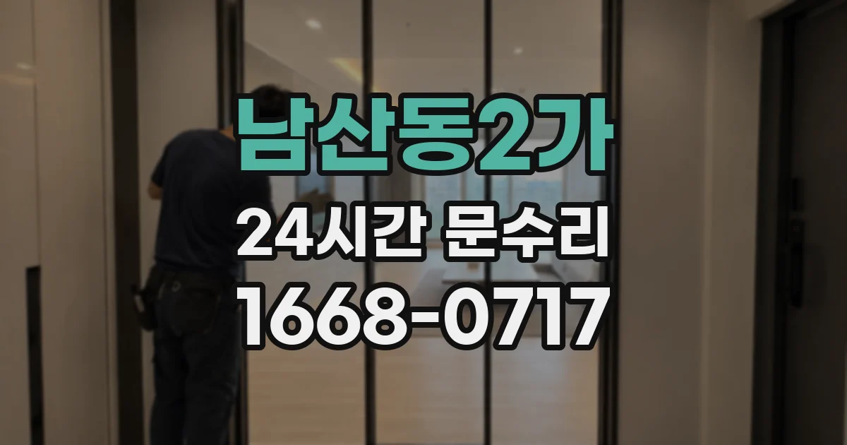 남산동2가 24시간 문수리