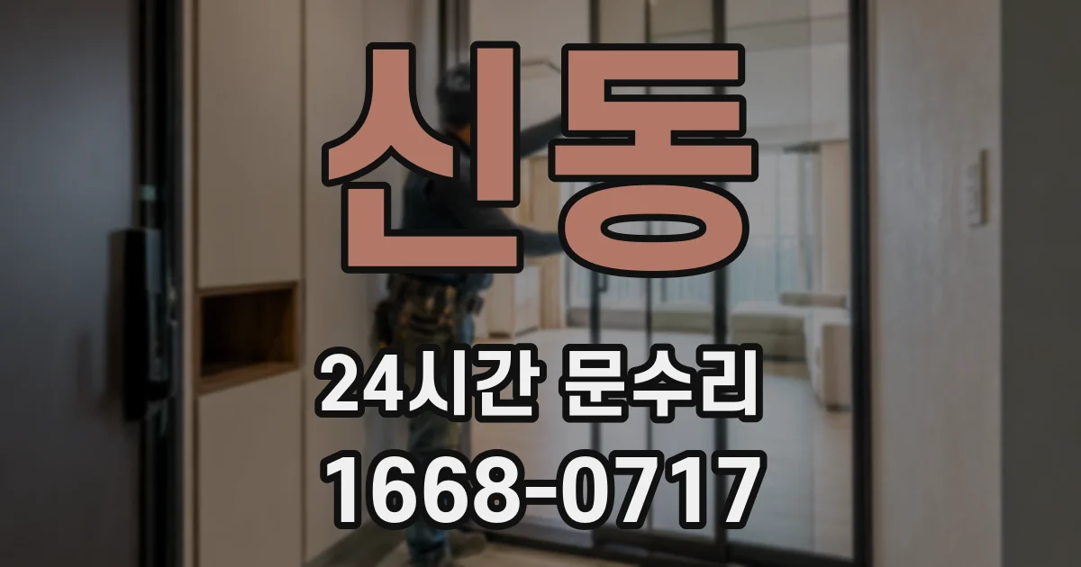 신동 24시간 문수리