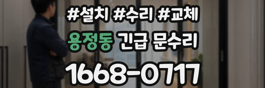 용정동 긴급 문수리